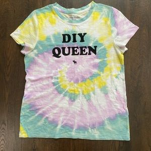 kids tie dye shirt